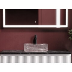 Раковина Ceramicanova Cristal 36 см накладная розовая (CN6061) - фото 5