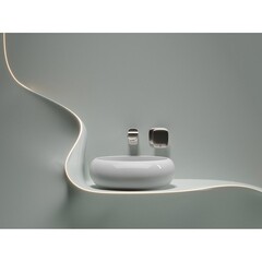 Раковина Ceramicanova Element 36 см накладная белая (CN6050) - фото 6