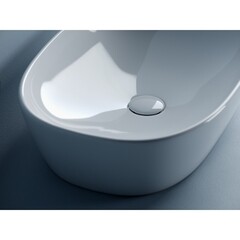 Раковина Ceramicanova Element 60 см накладная белая (CN5039) - фото 2