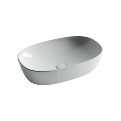 Изображение товара Раковина Ceramicanova Element 60 см накладная белая (CN5039)