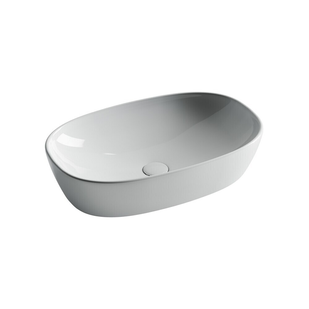 Раковина Ceramicanova Element 60 см накладная белая (CN5039)