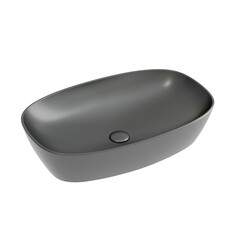 Раковина Ceramicanova Element 60 см накладная темный антрацит матовый (CN6049MDH)