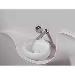 Раковина Ceramicanova Element 36 см накладная белая матовая (CN6050MW) - фото 4