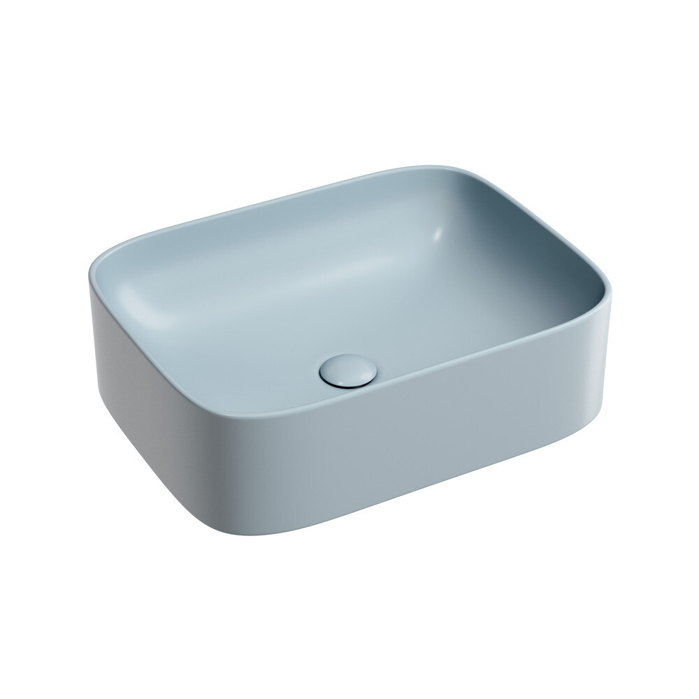 

Раковина Ceramicanova Element 51 см накладная серо-голубая матовая (CN6052MHL), Серый
