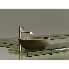 Раковина Ceramicanova Element 50 см накладная капучино (CN6056MC) - фото 3