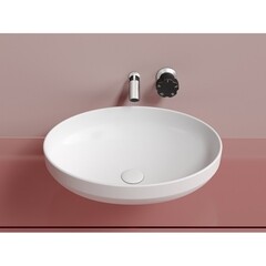 Раковина Ceramicanova Element 50 см накладная белая матовая (CN6056MW) - фото 6