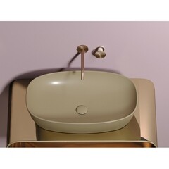 Раковина Ceramicanova Element 60 см накладная капучино (CN6049MC) - фото 4