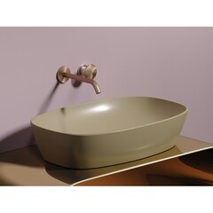 Раковина Ceramicanova Element 60 см накладная капучино (CN6049MC) - фото 5