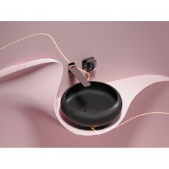 Раковина Ceramicanova Element 36 см накладная черная матовая (CN6050MB) - фото 3