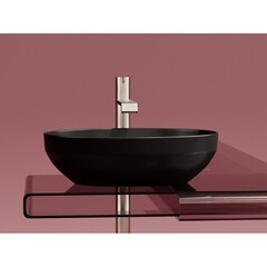 Раковина Ceramicanova Element 50 см накладная черная матовая (CN6056MB) - фото 7