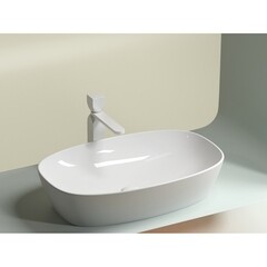 Раковина Ceramicanova Element 60 см накладная белая (CN6049) - фото 7