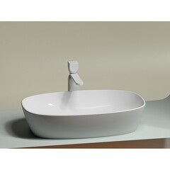 Раковина Ceramicanova Element 60 см накладная белая (CN6049) - фото 5