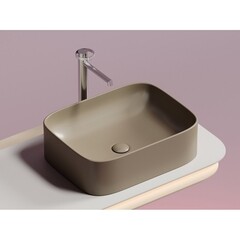 Раковина Ceramicanova Element 51 см накладная капучино (CN6052MC) - фото 10