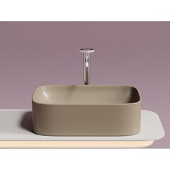 Раковина Ceramicanova Element 51 см накладная капучино (CN6052MC) - фото 9