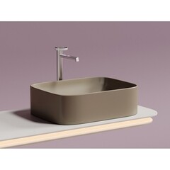 Раковина Ceramicanova Element 51 см накладная капучино (CN6052MC) - фото 6