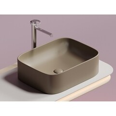 Раковина Ceramicanova Element 51 см накладная капучино (CN6052MC) - фото 4