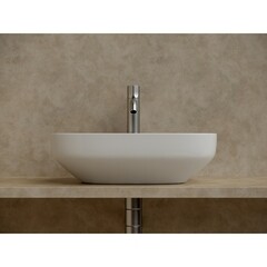 Раковина Ceramicanova Element 50 см накладная белая (CN5031) - фото 6