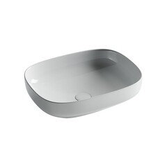 Раковина Ceramicanova Element 50 см накладная белая (CN5031) - фото 1