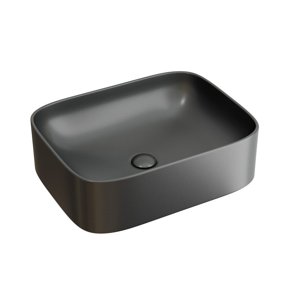 Изображение товара Ceramicanova Element накладная раковина 50,5x38 см темный антрацит матовый