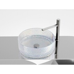 Раковина Ceramicanova Cristal 36 см накладная неон (CN6059) - фото 10