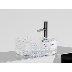 Раковина Ceramicanova Cristal 36 см накладная неон (CN6059) - фото 8