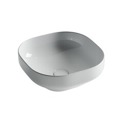 Раковина Ceramicanova Element 38 см накладная белая (CN5032) - фото 1