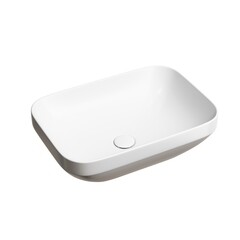 Раковина Ceramicanova Element 50 см накладная белая матовая (CN6055MW) - фото 1