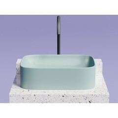 Раковина Ceramicanova Element 51 см накладная зеленая матовая (CN6052MLG) - фото 9