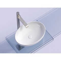 Раковина Ceramicanova Element 50 см накладная белая (CN6056) - фото 12