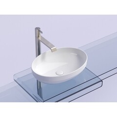 Раковина Ceramicanova Element 50 см накладная белая (CN6056) - фото 10