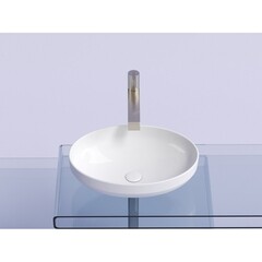 Раковина Ceramicanova Element 50 см накладная белая (CN6056) - фото 7