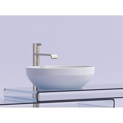 Раковина Ceramicanova Element 50 см накладная белая (CN6056) - фото 3