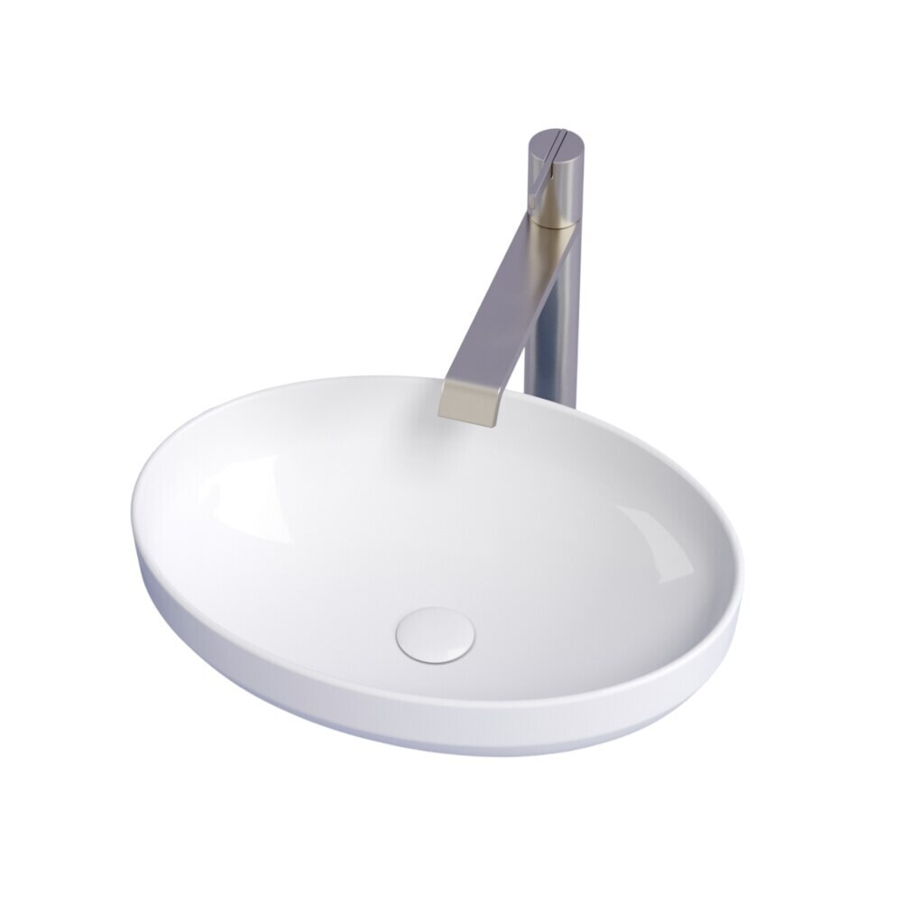 Изображение товара Раковина Ceramicanova Element 50 см накладная белая (CN6056)