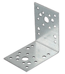 Изображение товара Уголок крепежный оцинкованный 90х90х65х1.8 мм