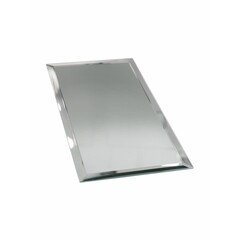 Плитка зеркальная прямоугольная 300х150х4 мм Continent серебряная с фацетом (4 шт.=0,18 кв.м) - фото 4