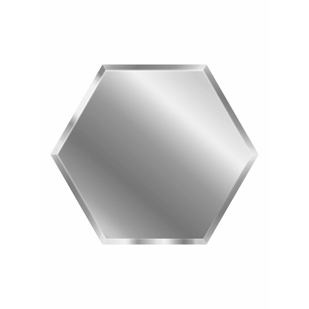 Изображение товара Зеркальная шестиугольная плитка Continent 250х210 мм для стен