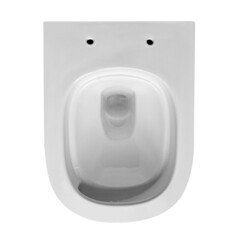 Унитаз подвесной Abber Rechteck безободковый белый с сиденьем дюропласт микролифт смыв торнадо (AC1218) - фото 5