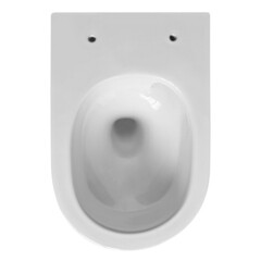 Унитаз подвесной Abber Bequem безободковый белый с сиденьем дюропласт микролифт смыв торнадо (AC1128) - фото 5