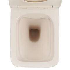 Унитаз подвесной Abber Rechteck безободковый светло-бежевый матовый с сиденьем дюропласт микролифт (AC1201MBE) - фото 5