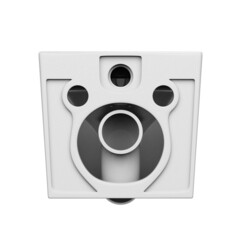 Унитаз подвесной Abber Ultra безободковый белый с сиденьем дюропласт микролифт (AC1303) - фото 4