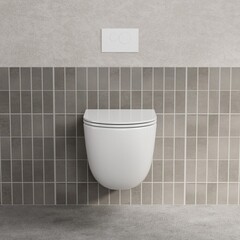 Унитаз подвесной Abber Bequem безободковый белый с сиденьем дюропласт микролифт смыв торнадо (AC1131TC) - фото 5