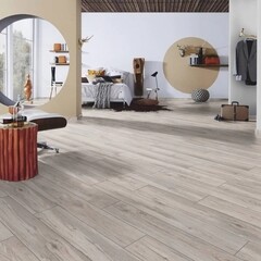 Ламинат 33 класс Ultradecor Expert Choice дуб лонгбоу 2,22 кв.м 8 мм со старой фаской - фото 2