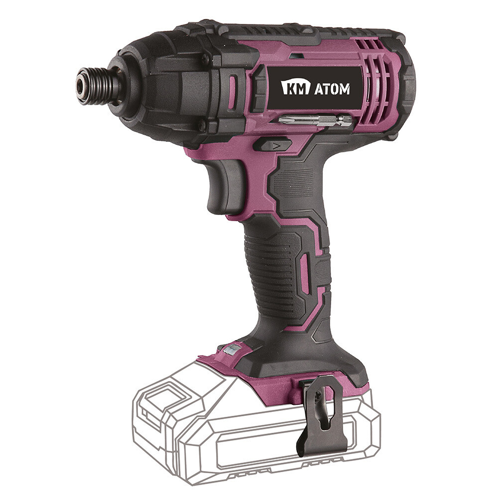 

Винтоверт ударный аккумуляторный бесщеточный КМ АТОМ 18 В без АКБ и ЗУ (CIV-182)