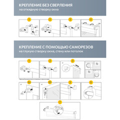 Рулонная штора блэкаут 140х175 см Decofest Марбл серая - фото 6