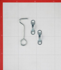 Крючок ветровой КР-75 75 мм оцинкованный - фото 2
