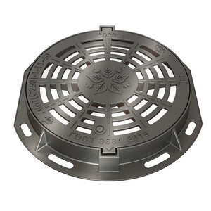 Люк чугунный ВЧ тяжелый дождеприемный 620х96 мм