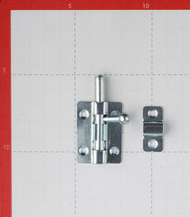 Шпингалет ЗТ-4 57 мм оцинкованный - фото 2