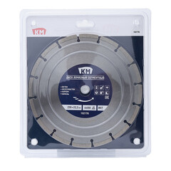 Диск алмазный по бетону КМ 230х22,2х2,6 мм сегментный сухой рез СТМ - фото 2