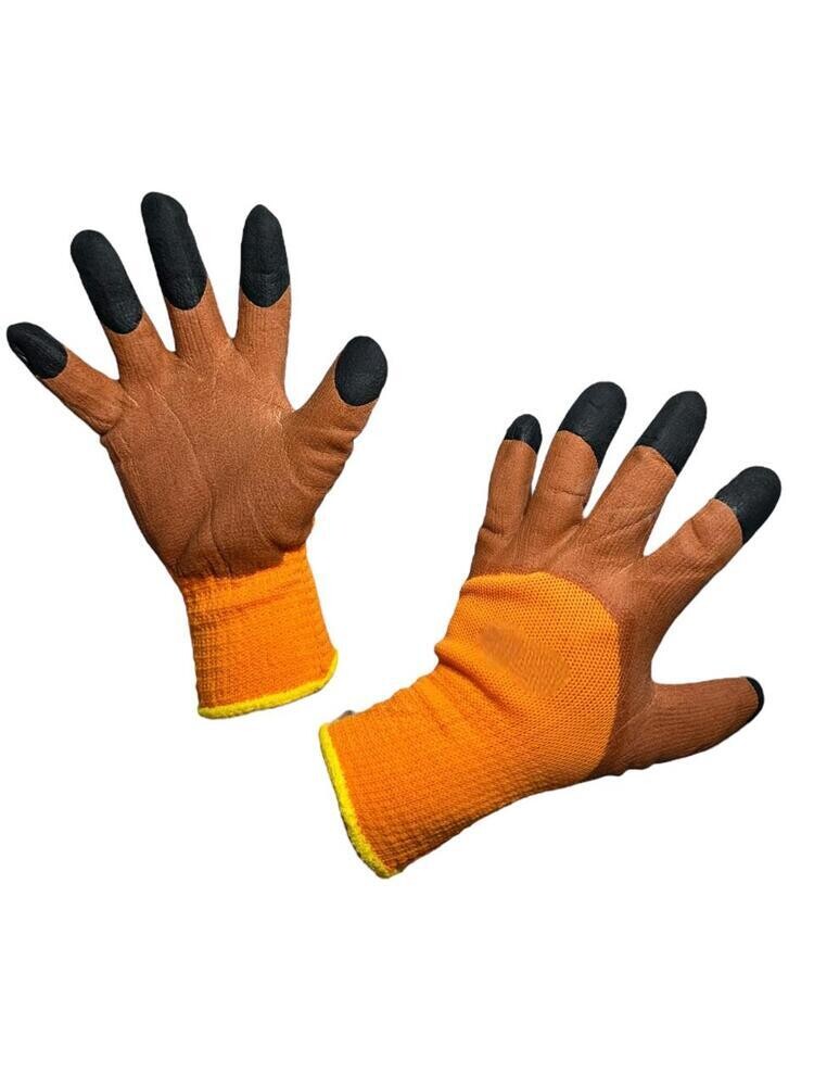 Изображение товара Перчатки акриловые утепленные с латексным покрытием для защиты рук