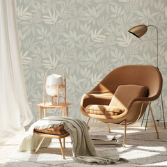 Обои виниловые на флизелиновой основе Monte Solaro Verde 9295-00 (1,06х10,05 м) - фото 2